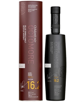 Octomore 16.2 Edition Bruichladdich 101.4 ppm Single Islay Malt Whisky 58,1%